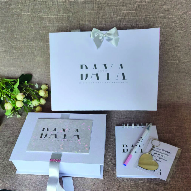 Kit Curso 02 – Material de Apoio Personalizado Completo Cx. Cartonada