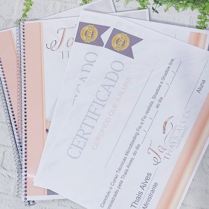 Impressão de Certificado em Papel Fosco ou Glossy 180g