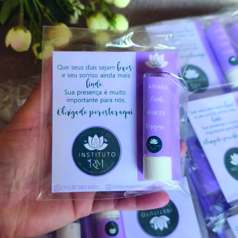 Cartão Personalizado Manteiga de cacau