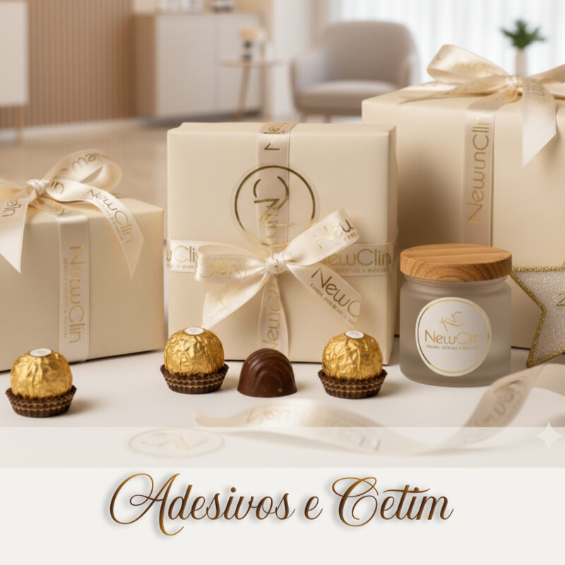 Adesivos e Fitas de cetim