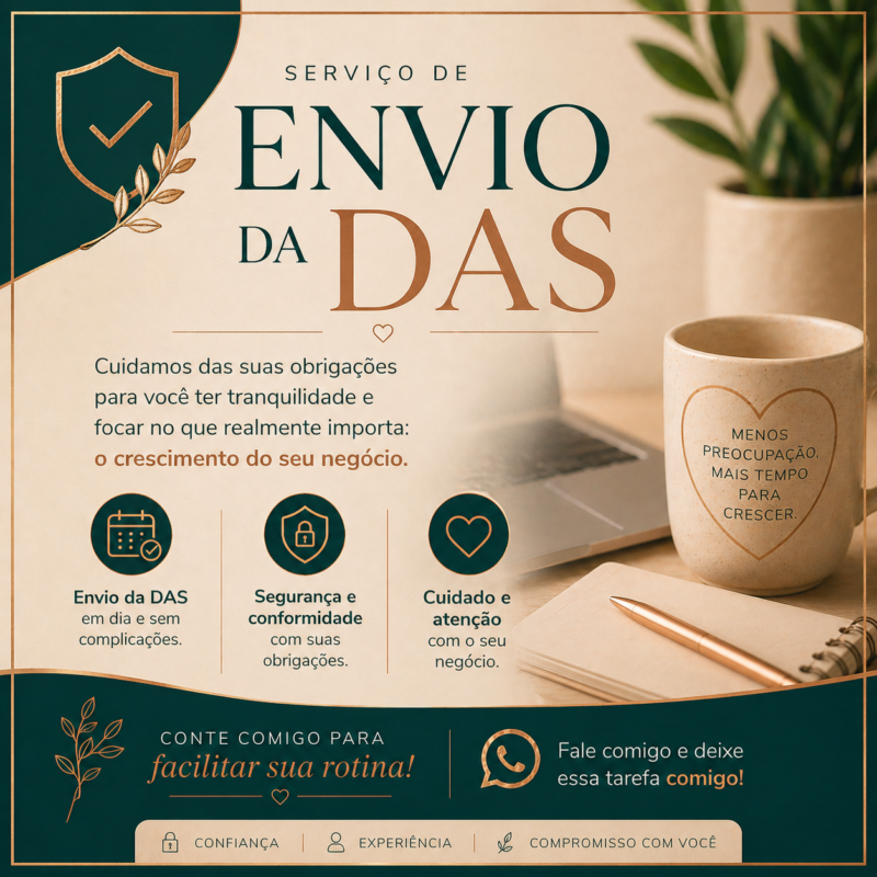 DAS em Dia MEI – Emissão Mensal Simplificada