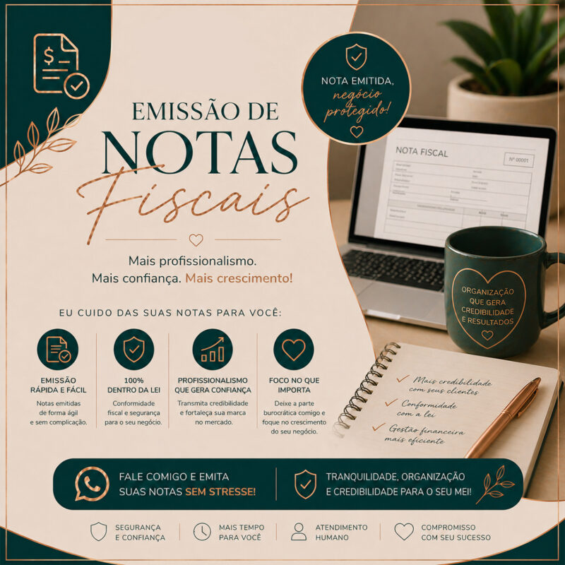 Emissão de Nota Fiscal MEI – Serviço Mensal Simplificado