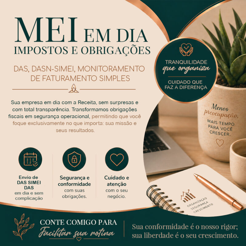 MEI em Dia com Impostos e Obrigações