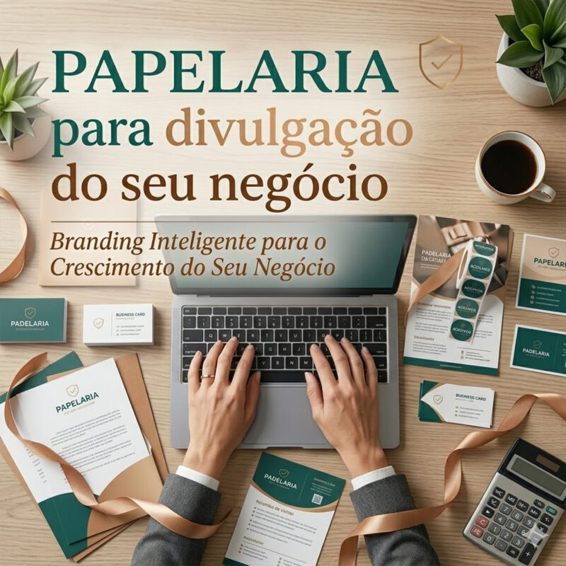 PAPELARIA PARA DIVULGAÇÃO