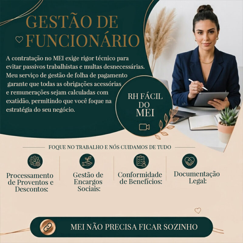 Gestão de Funcionário MEI