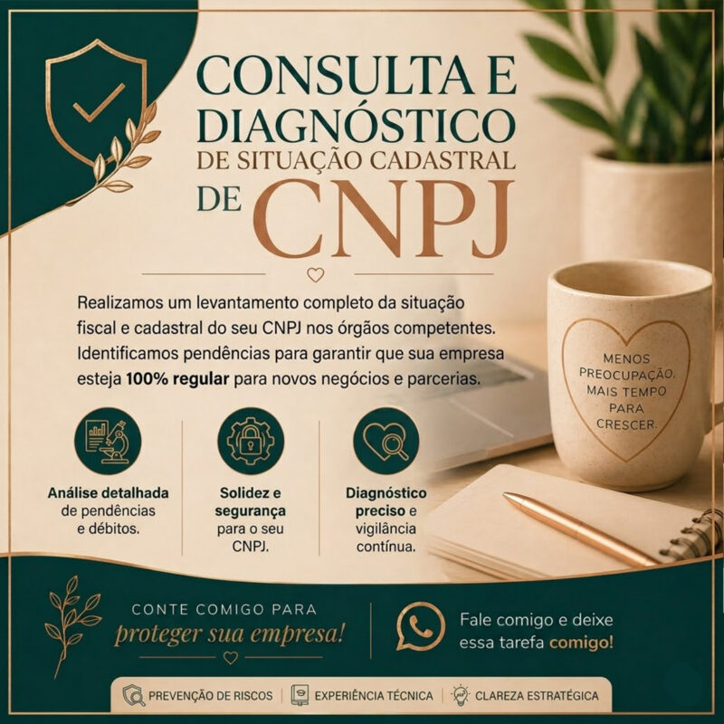 Consulta e Diagnóstico de Saúde do CNPJ